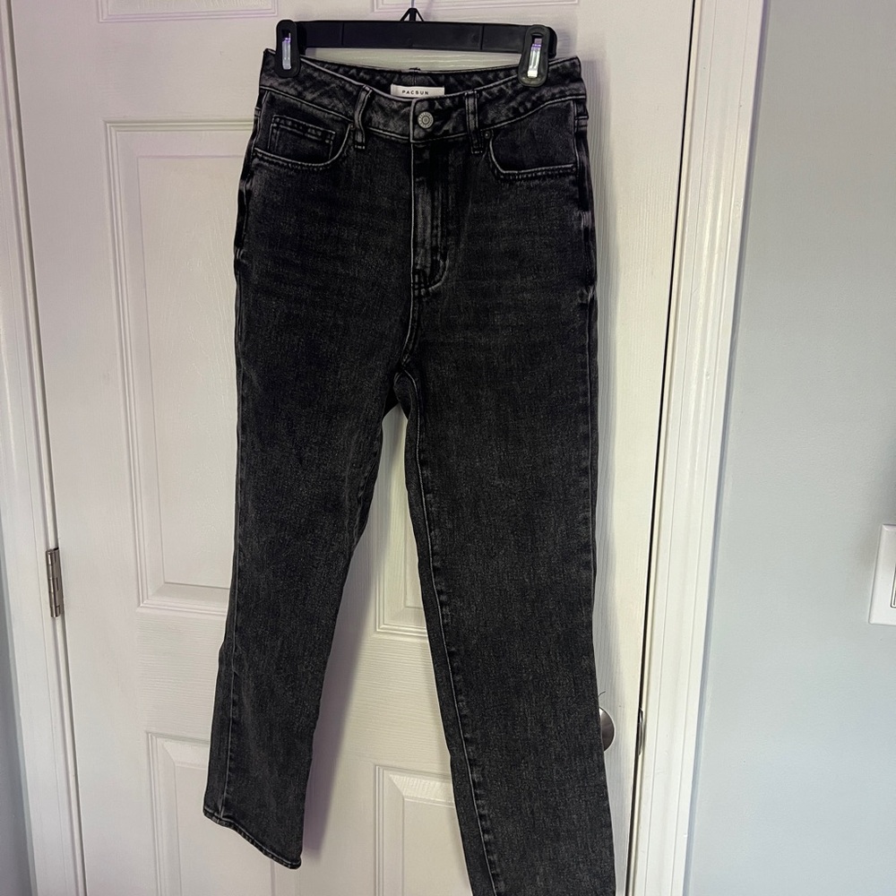 PACSUN Black Denim Jeans